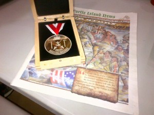 Medal Awarded to the Mississaugas of the New Credit First Nation by Ontario for Service in the War of 1812 Medal Awarded to the Mississaugas of the New Credit First Nation by Ontario for Service in the War of 1812
