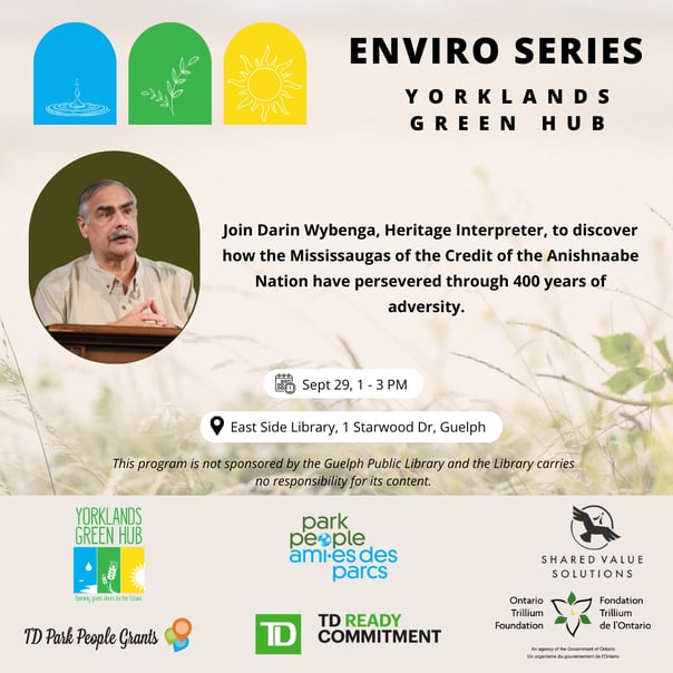 Darin Wybenga Poster Enviro Series Yorkland Green Hub 2024.09.29