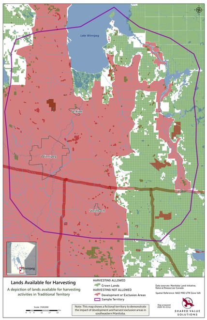 Sample Lands Taken Up